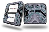 Socialist Abstract - Decal Style Vinyl Skin fits Nintendo 2DS - 2DS NOT INCLUDED