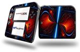 Quasar Fire - Decal Style Vinyl Skin compatible with Nintendo 2DS - 2DS NOT INCLUDED
