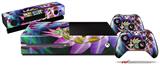 Harlequin Snail - Holiday Bundle Decal Style Skin fits XBOX One Console Original, Kinect and 2 Controllers (XBOX SYSTEM NOT INCLUDED)