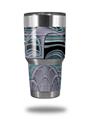 Skin Decal Wrap for Yeti Tumbler Rambler 30 oz Socialist Abstract (TUMBLER NOT INCLUDED)