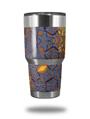Skin Decal Wrap compatible with Yeti Tumbler Rambler 30 oz Solidify (TUMBLER NOT INCLUDED)