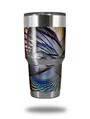 Skin Decal Wrap compatible with Yeti Tumbler Rambler 30 oz Spades (TUMBLER NOT INCLUDED)