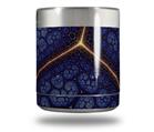 Skin Decal Wrap compatible with Yeti Rambler Lowball - Linear Cosmos Blue (YETI NOT INCLUDED)
