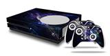 WraptorSkinz Decal Skin Wrap Set works with 2016 and newer XBOX One S Console and 2 Controllers Black Hole Plasma