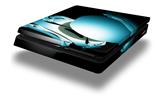 Vinyl Decal Skin Wrap compatible with Sony PlayStation 4 Slim Console Silently-2 (PS4 NOT INCLUDED)