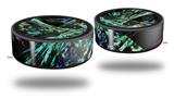 Skin Wrap Decal Set 2 Pack for Amazon Echo Dot 2 - Akihabara (2nd Generation ONLY - Echo NOT INCLUDED)
