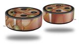 Skin Wrap Decal Set 2 Pack for Amazon Echo Dot 2 - Beams (2nd Generation ONLY - Echo NOT INCLUDED)
