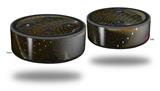 Skin Wrap Decal Set 2 Pack for Amazon Echo Dot 2 - Backwards (2nd Generation ONLY - Echo NOT INCLUDED)