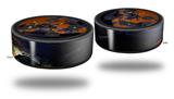 Skin Wrap Decal Set 2 Pack for Amazon Echo Dot 2 - Alien Tech (2nd Generation ONLY - Echo NOT INCLUDED)
