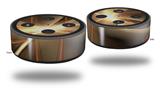 Skin Wrap Decal Set 2 Pack for Amazon Echo Dot 2 - 1973 (2nd Generation ONLY - Echo NOT INCLUDED)