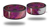 Skin Wrap Decal Set 2 Pack for Amazon Echo Dot 2 - Crater (2nd Generation ONLY - Echo NOT INCLUDED)