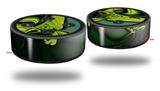 Skin Wrap Decal Set 2 Pack for Amazon Echo Dot 2 - Release (2nd Generation ONLY - Echo NOT INCLUDED)