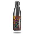 Skin Decal Wrap for RTIC Water Bottle 17oz Fire And Water (BOTTLE NOT INCLUDED)