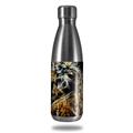 Skin Decal Wrap for RTIC Water Bottle 17oz Flowers (BOTTLE NOT INCLUDED)