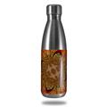 Skin Decal Wrap compatible with RTIC Water Bottle 17oz Flower Stone (BOTTLE NOT INCLUDED)