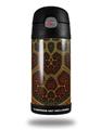 Skin Decal Wrap compatible with Thermos Funtainer 12oz Bottle Ancient Tiles (BOTTLE NOT INCLUDED)