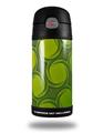 Skin Decal Wrap compatible with Thermos Funtainer 12oz Bottle Offset Spiro (BOTTLE NOT INCLUDED)