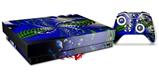 Skin Wrap compatible with XBOX One X Console and Controller Hyperspace Entry