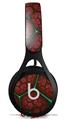 WraptorSkinz Skin Decal Wrap compatible with Beats EP Headphones Linear Cosmos Red Skin Only HEADPHONES NOT INCLUDED