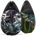 Skin Decal Wrap 2 Pack compatible with Suorin Drop Grotto VAPE NOT INCLUDED