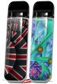 Skin Decal Wrap 2 Pack for Smok Novo v1 Up And Down VAPE NOT INCLUDED