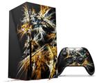 WraptorSkinz Skin Wrap compatible with the 2020 XBOX Series X Console and Controller Flowers (XBOX NOT INCLUDED)