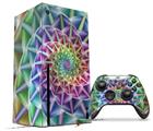 WraptorSkinz Skin Wrap compatible with the 2020 XBOX Series X Console and Controller Spiral (XBOX NOT INCLUDED)