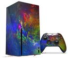 WraptorSkinz Skin Wrap compatible with the 2020 XBOX Series X Console and Controller Fireworks (XBOX NOT INCLUDED)