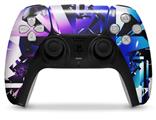 WraptorSkinz Skin Wrap compatible with the Sony PS5 DualSense Controller Persistence Of Vision (CONTROLLER NOT INCLUDED)