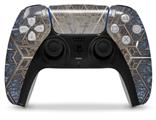 WraptorSkinz Skin Wrap compatible with the Sony PS5 DualSense Controller Hexatrix (CONTROLLER NOT INCLUDED)