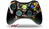 XBOX 360 Wireless Controller Decal Style Skin - Dimensions (CONTROLLER NOT INCLUDED)