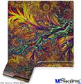 Decal Skin compatible with Sony PS3 Slim Fire And Water