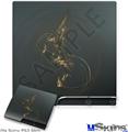 Decal Skin compatible with Sony PS3 Slim Flame