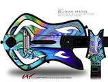 Discharge Decal Style Skin - fits Warriors Of Rock Guitar Hero Guitar (GUITAR NOT INCLUDED)
