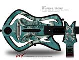 New Fish Decal Style Skin - fits Warriors Of Rock Guitar Hero Guitar (GUITAR NOT INCLUDED)
