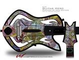 On Thin Ice Decal Style Skin - fits Warriors Of Rock Guitar Hero Guitar (GUITAR NOT INCLUDED)
