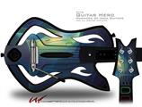 Orchid Decal Style Skin - fits Warriors Of Rock Guitar Hero Guitar (GUITAR NOT INCLUDED)