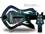 Oceanic Decal Style Skin - fits Warriors Of Rock Guitar Hero Guitar (GUITAR NOT INCLUDED)