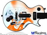 Guitar Hero III Wii Les Paul Skin - Darkblue