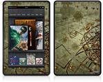 Amazon Kindle Fire (Original) Decal Style Skin - Cartographic