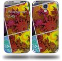 Largequilt - Decal Style Skin (fits Samsung Galaxy S IV S4)
