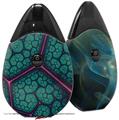 Skin Decal Wrap 2 Pack compatible with Suorin Drop Linear Cosmos Teal VAPE NOT INCLUDED