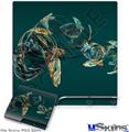 Decal Skin compatible with Sony PS3 Slim Blown Glass