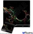 Decal Skin compatible with Sony PS3 Slim Bubbles