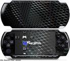 Sony PSP 3000 Skin - Dark Mesh