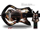Enter Here Decal Style Skin - fits Warriors Of Rock Guitar Hero Guitar (GUITAR NOT INCLUDED)