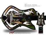 Dimensions Decal Style Skin - fits Warriors Of Rock Guitar Hero Guitar (GUITAR NOT INCLUDED)