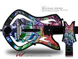 Interaction Decal Style Skin - fits Warriors Of Rock Guitar Hero Guitar (GUITAR NOT INCLUDED)