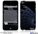 iPod Touch 4G Decal Style Vinyl Skin - Blue Fern