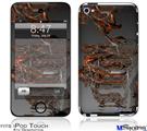 iPod Touch 4G Decal Style Vinyl Skin - Car Wreck